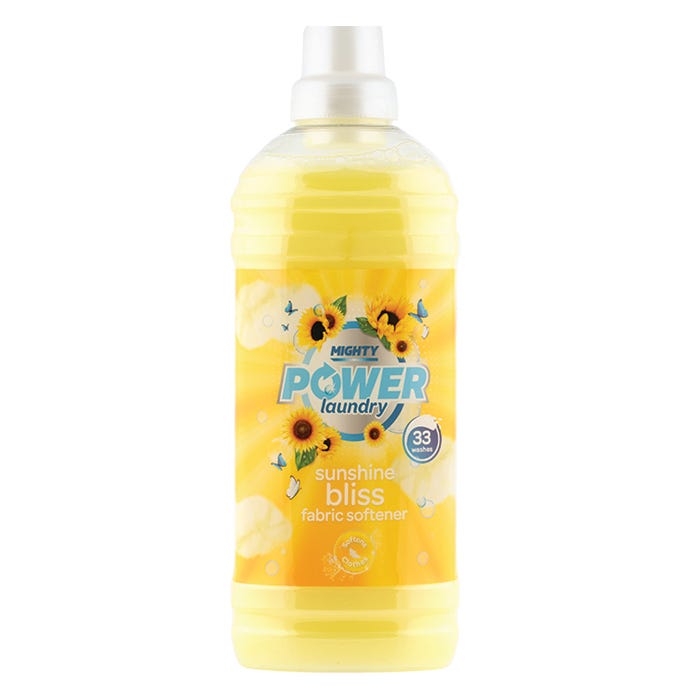 Mighty Power Fabric Softener - Sunshine Bliss, 1L