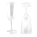Plastic Wine Glasses (Pack of 6)