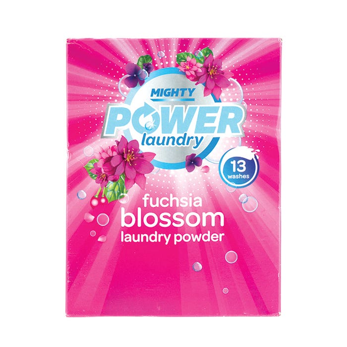 Mighty Power Laundry Powder - Fuchsia Blossom, 884g