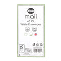 Nu: DL White Envelopes, 70 gsm (Pack of 40)