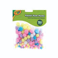 Crayola Pastel Pom Poms (Pack of 180)