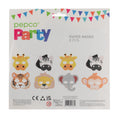 Paper Animal Masks- Assorted (Pack of 8)