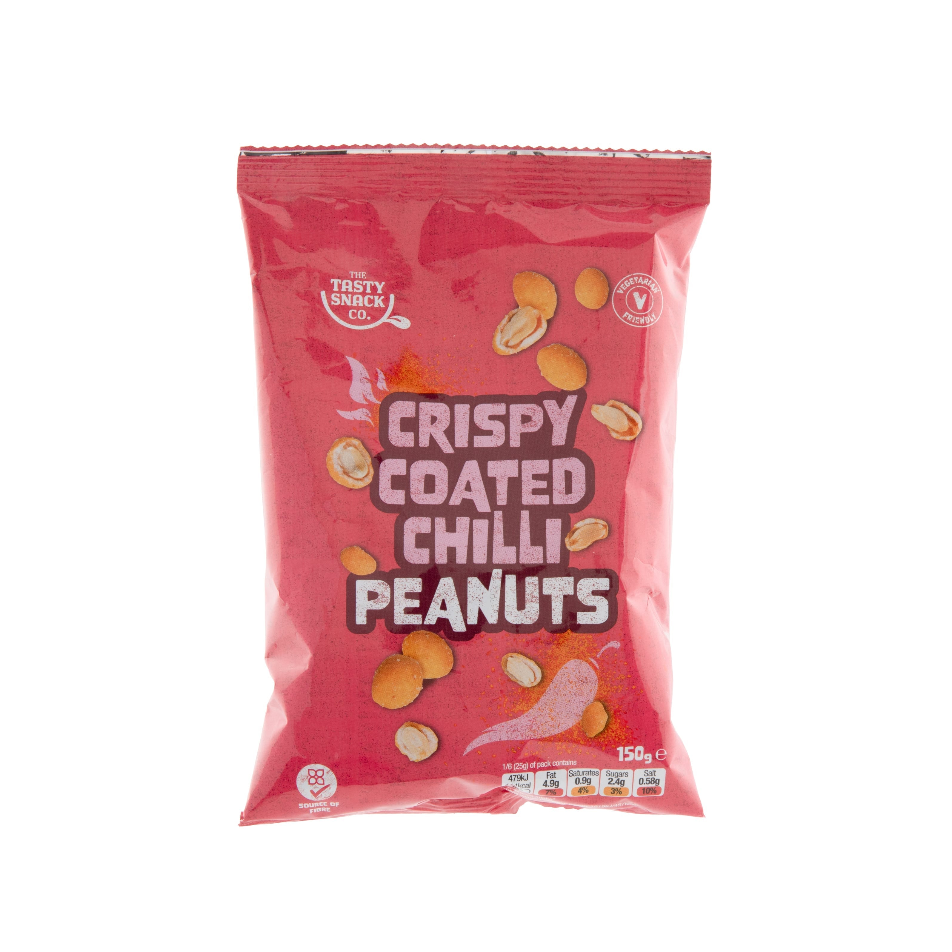 Crispy Coated Chilli Peanuts, 150g