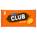 McVitie's Club Orange Bars, 5 x 22g (110g)