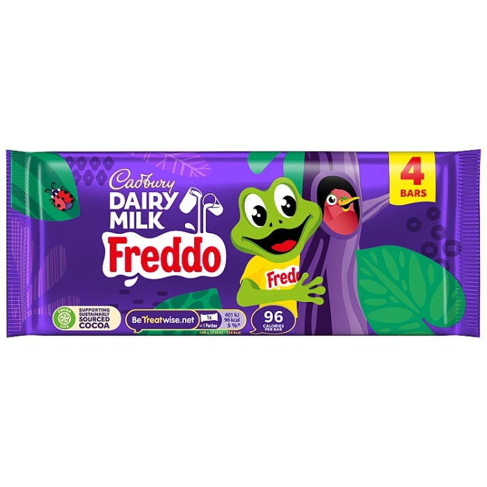Cadbury Dairy Milk Kids Freddo (Pack of 4)