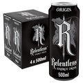 Relentless Origin Energy Drink, 500ml (Pack of 4)
