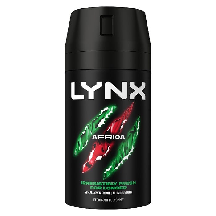 Lynx Aerosol Body Spray Africa, 100ml