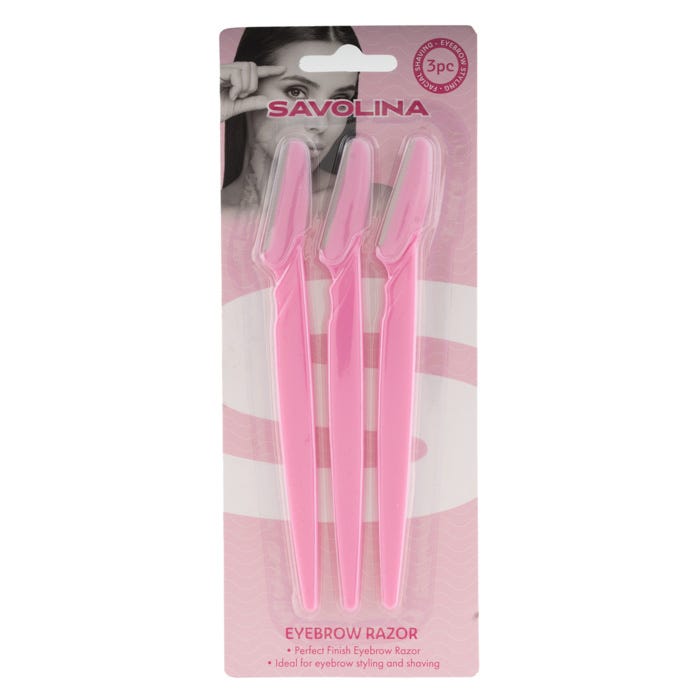 Savolina Eyebrow Razors (Pack of 3)