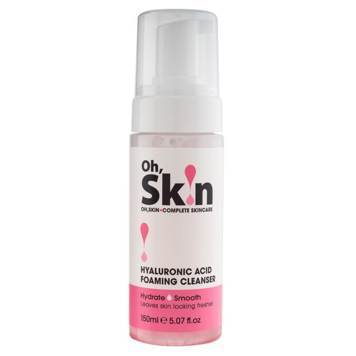 Oh Skin Hyaluronic Acid Foaming Cleanser, 150ml