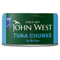 John West Tuna Chunks in Brine, 125g