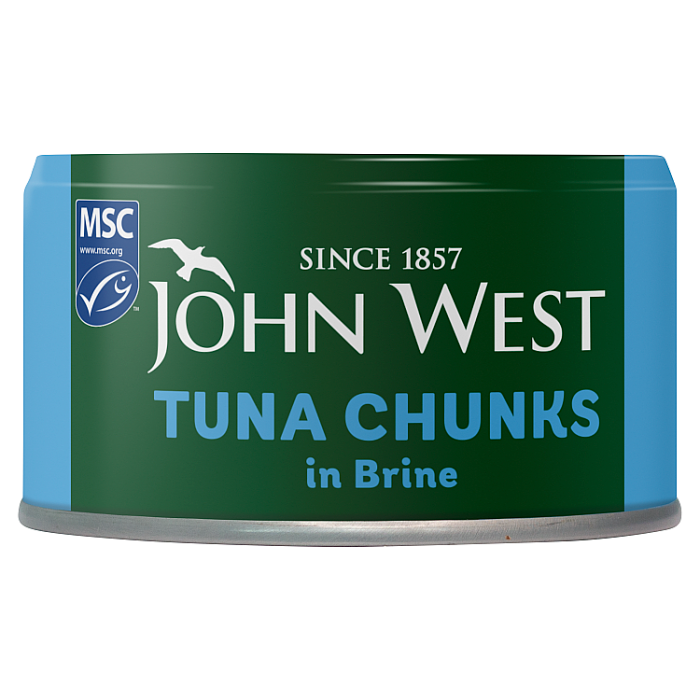 John West Tuna Chunks in Brine, 125g