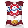 Seabrook Crinkle Beefy Flavoured Crisps (Pack of 5)