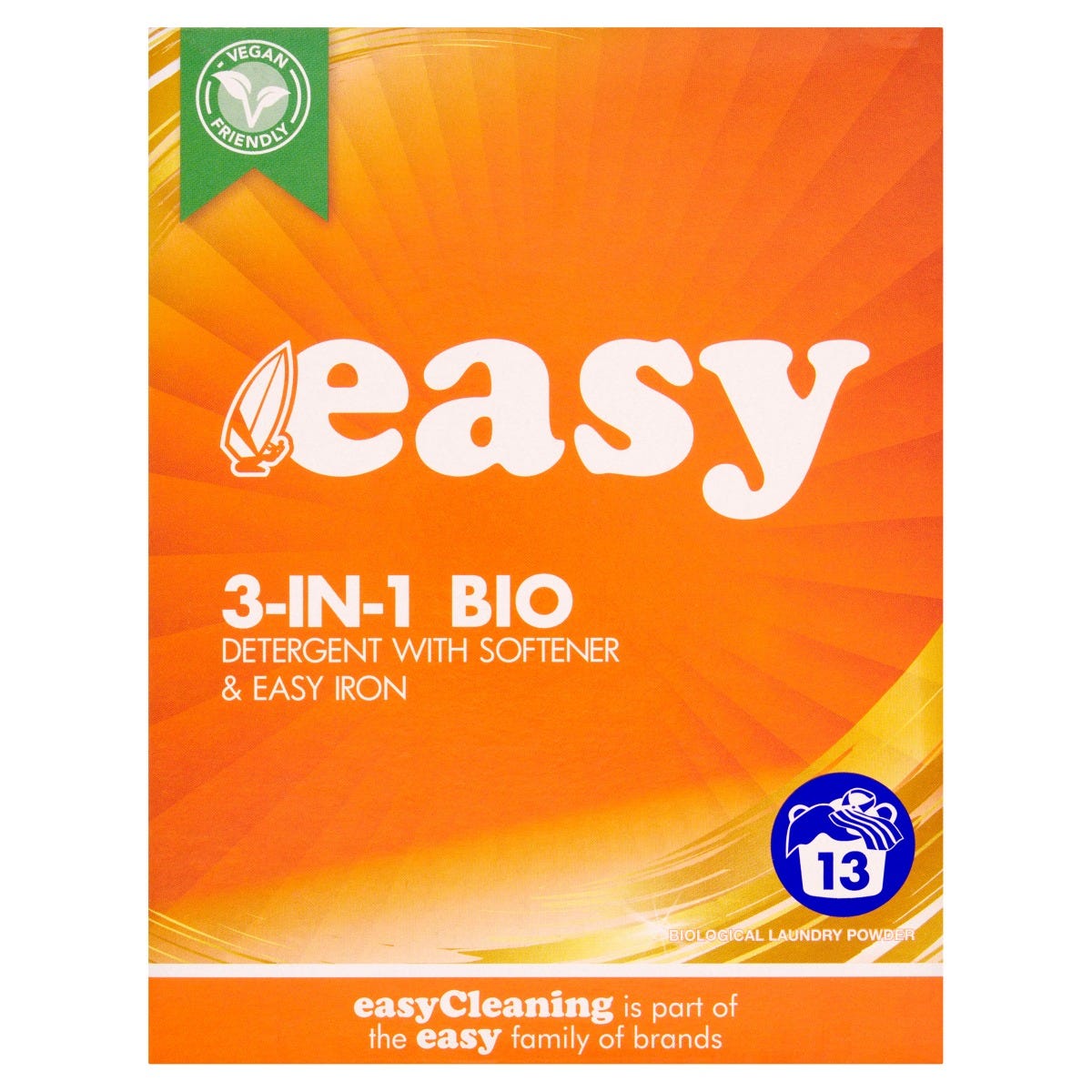 easyCleaning Detergent with Softener & Easy Iron 3-in-1 Bio