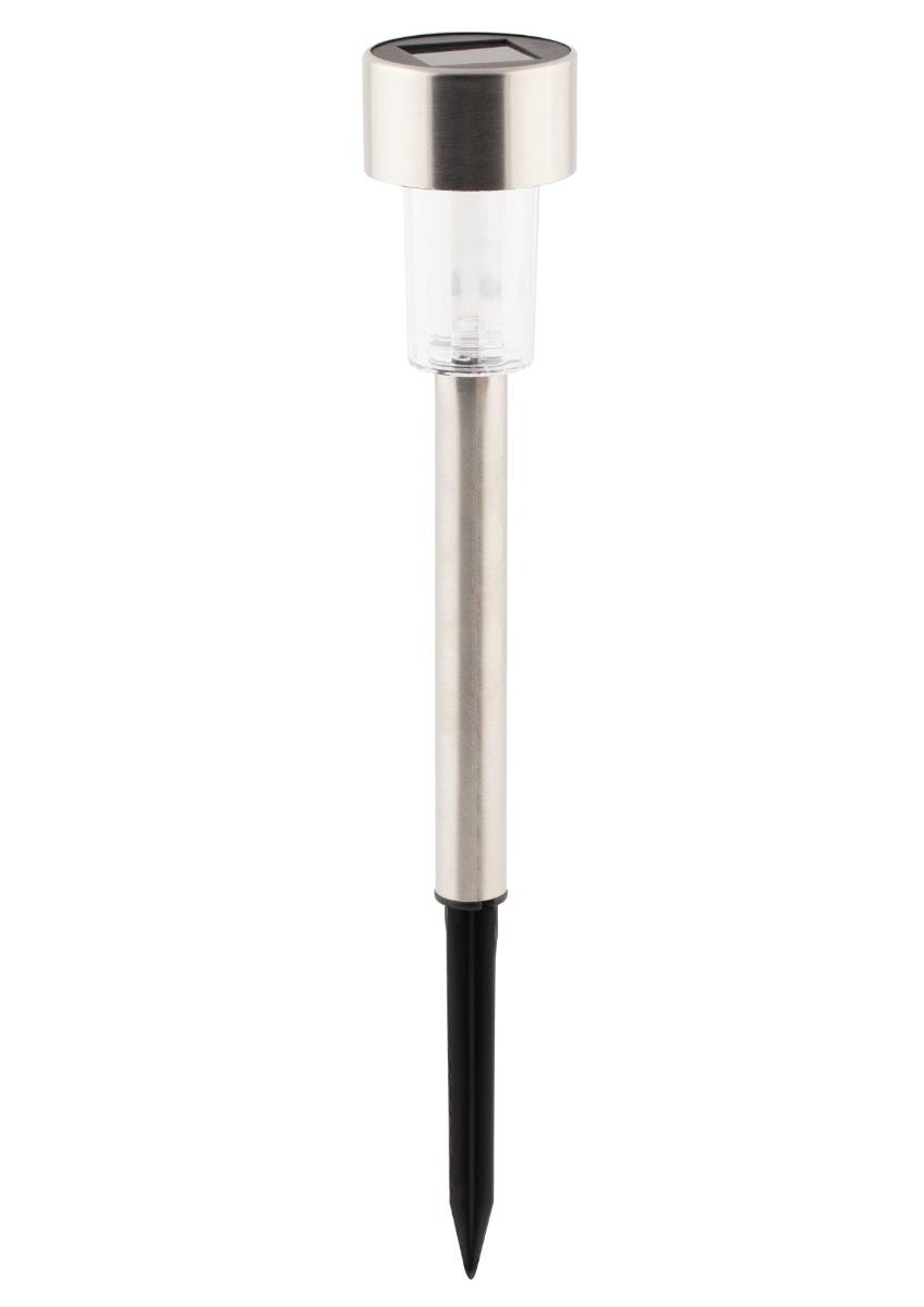 Solar Stick Light in Silver