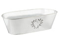 Metal Oval Planter