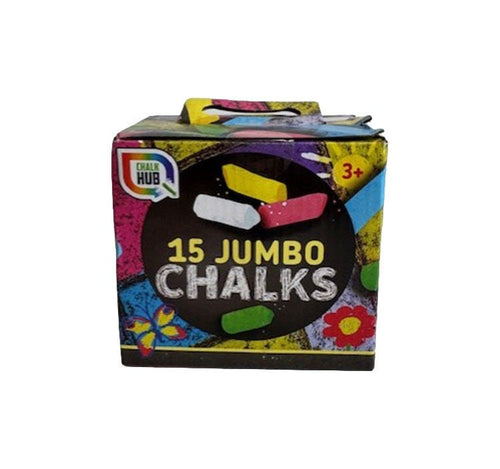 15 Jumbo Chalks with Carry Case