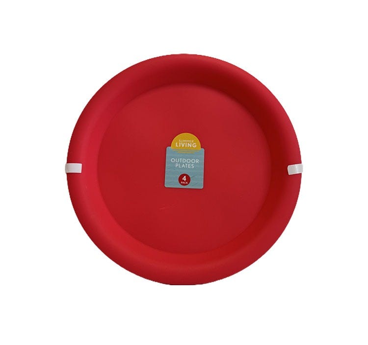 Plastic Plates - 4 Packs